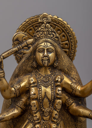Kali mata Mantra Practice Statue |  Adorning Your Space with the Divine Mother