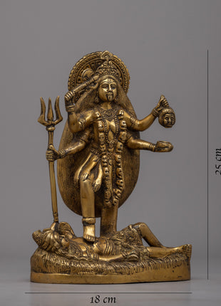 Kali mata Mantra Practice Statue |  Adorning Your Space with the Divine Mother