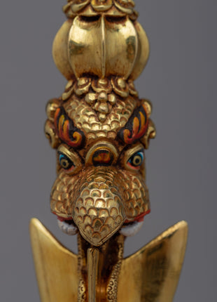 Copper Body Dorje Phurba Dagger | Sacred Buddhist Ritual Tool