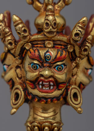 Copper Body Dorje Phurba Dagger | Sacred Buddhist Ritual Tool