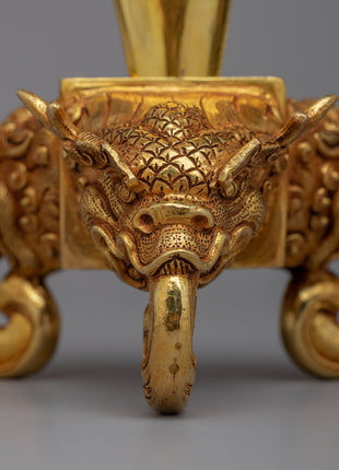 Copper Body Dorje Phurba Dagger | Sacred Buddhist Ritual Tool