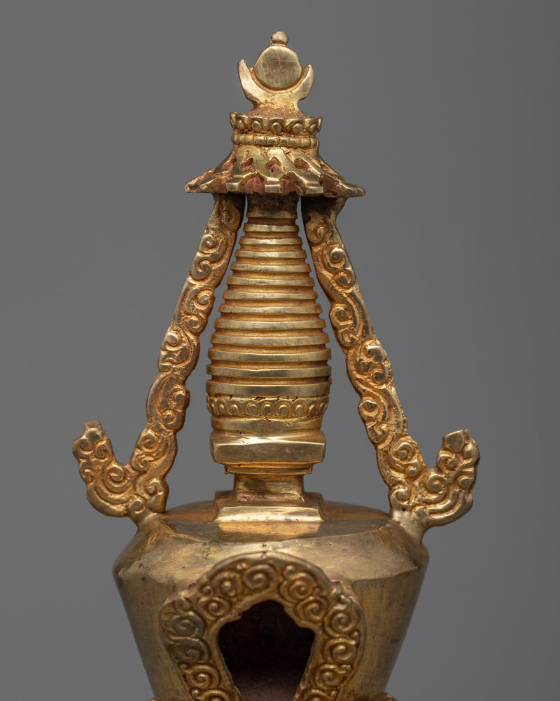 The Golden Stupa | Himalayan Art Collection