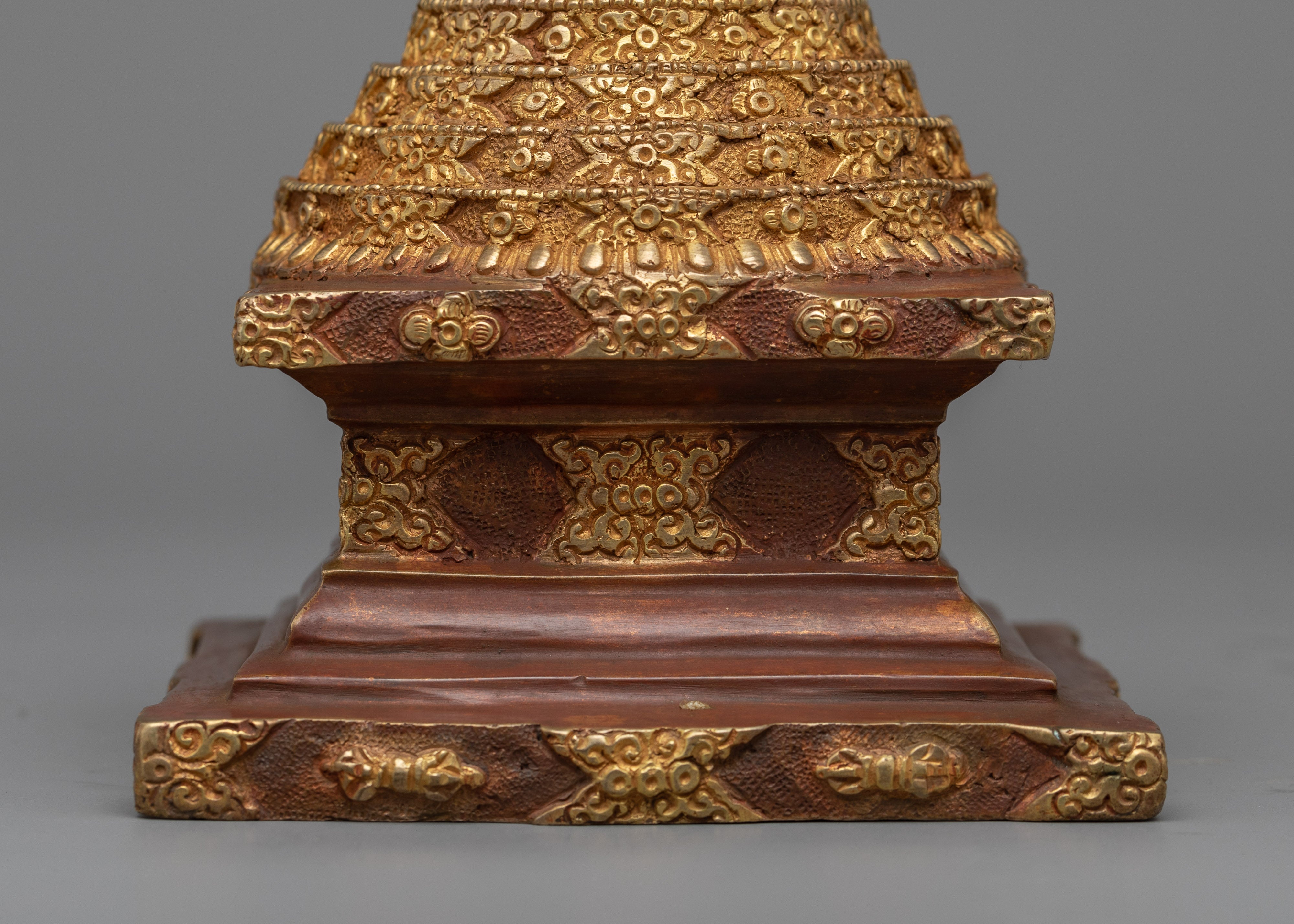 The Golden Stupa | Himalayan Art Collection
