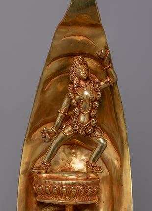 Copper Lotus with Stand | Timeless Symbol of Enlightenment