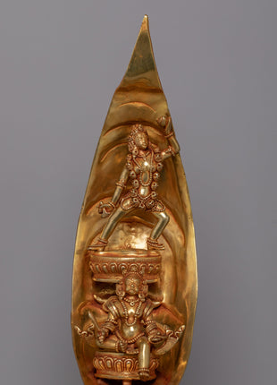 Copper Lotus with Stand | Timeless Symbol of Enlightenment