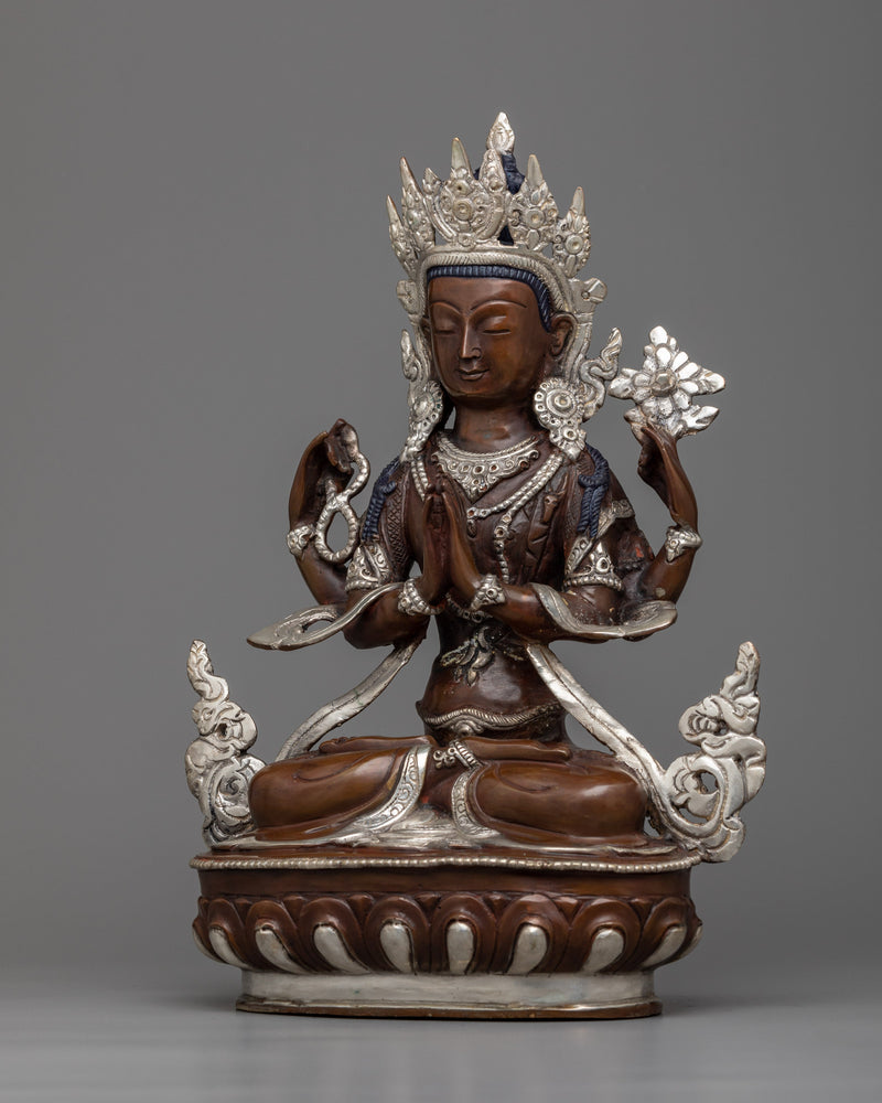 Chenrezig Meditation Statue | Enhance Your Spiritual Journey