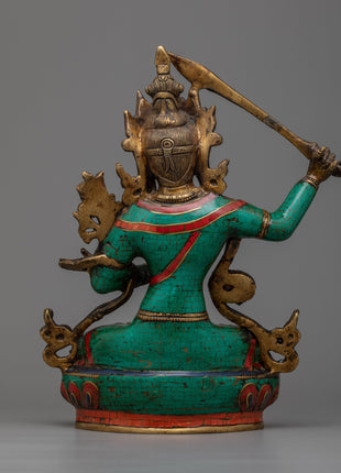 Buddha Manjushri Statue | Celebrating the Transformative Power of Wisdom