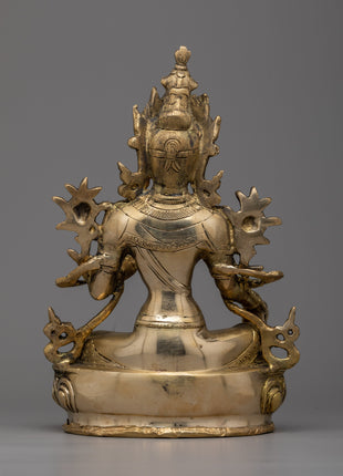 Buddhist Goddess Tara Statue | Discover Serenity with Green Tara