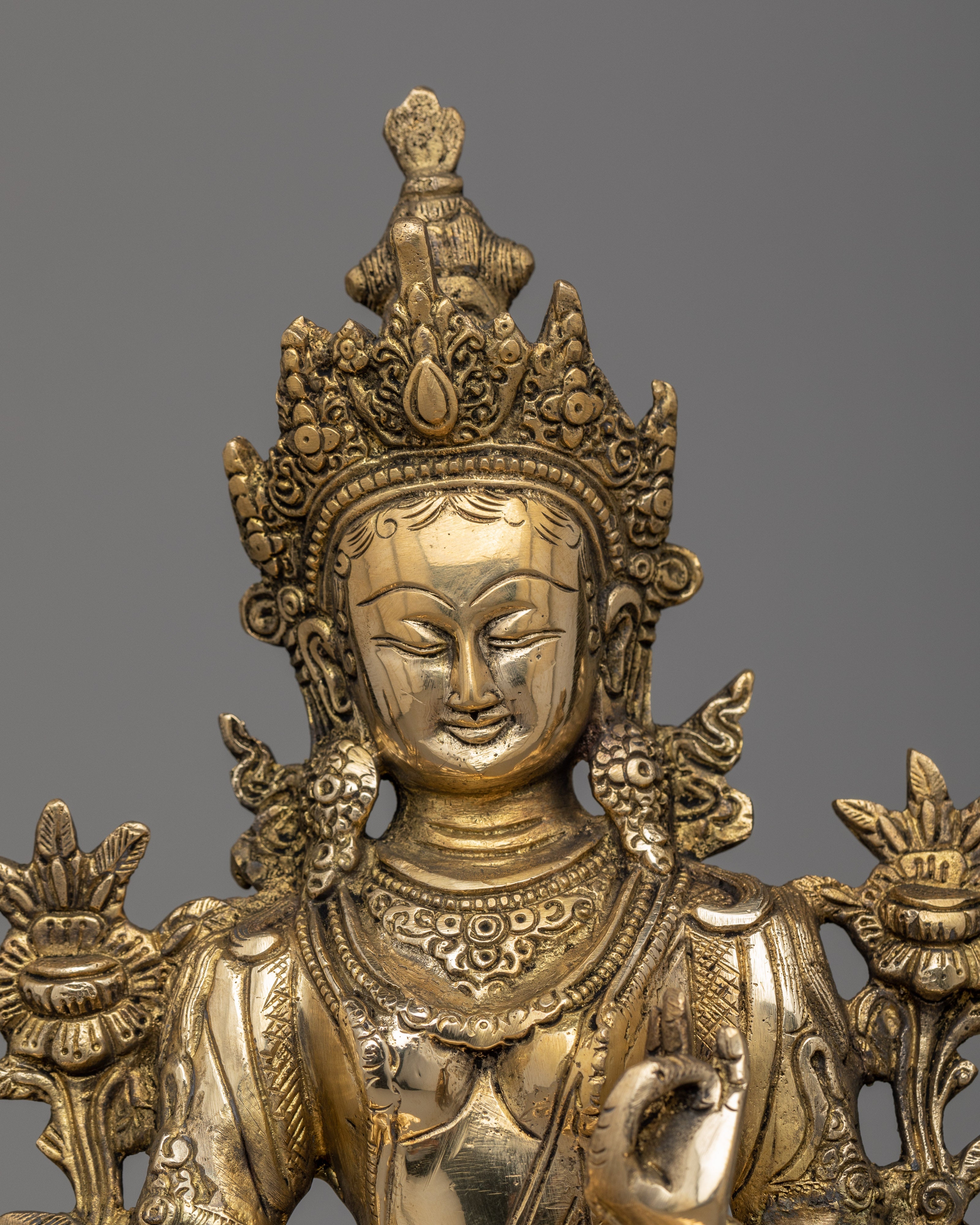 Buddhist Goddess Tara Statue | Discover Serenity with Green Tara