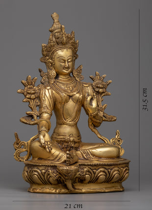 Green Tara Buddha Statue | Adorn Your Space with our Statue