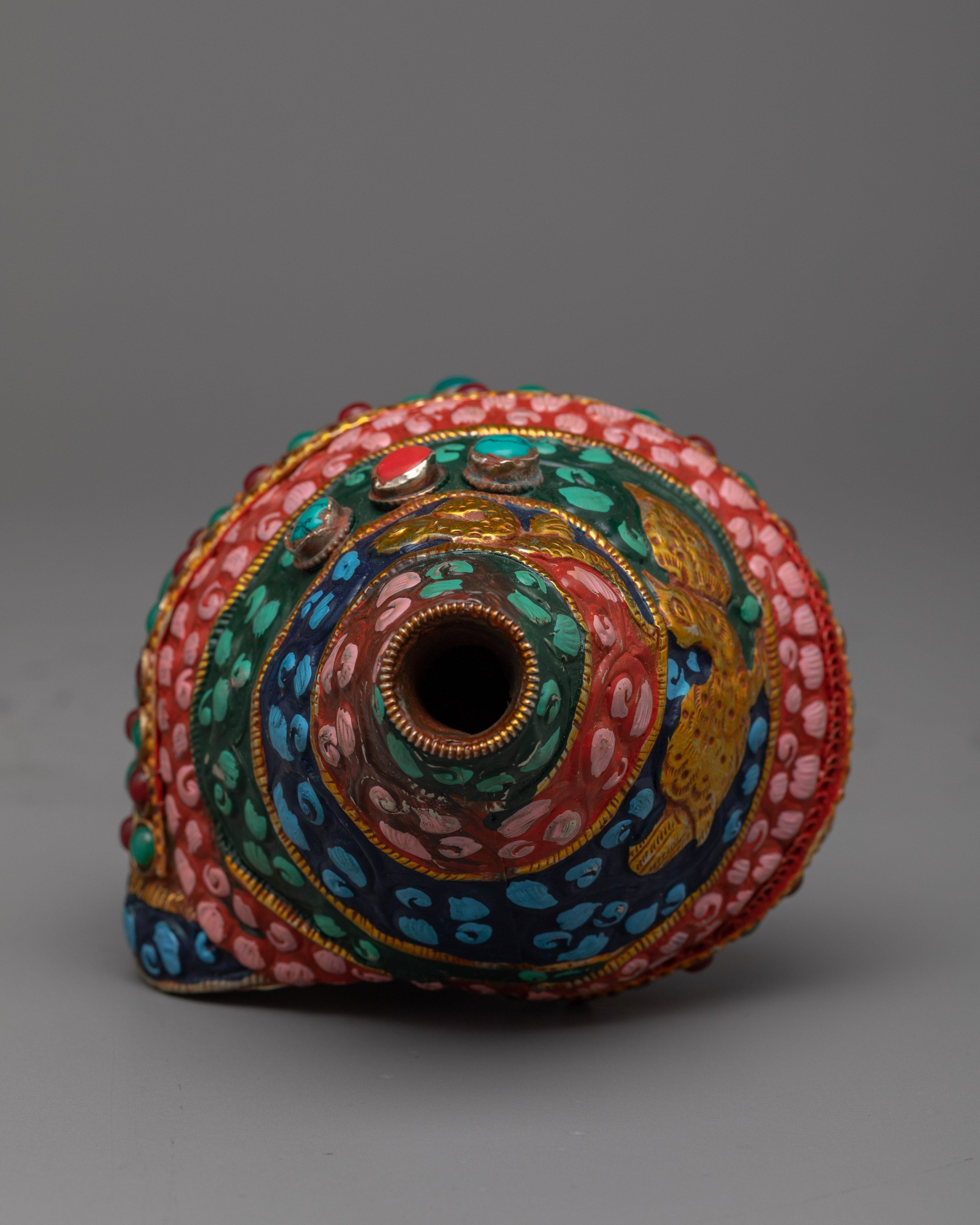 Handcrafted Small Conch Shell Sankha |  Perfect for Meditation and Home Decor