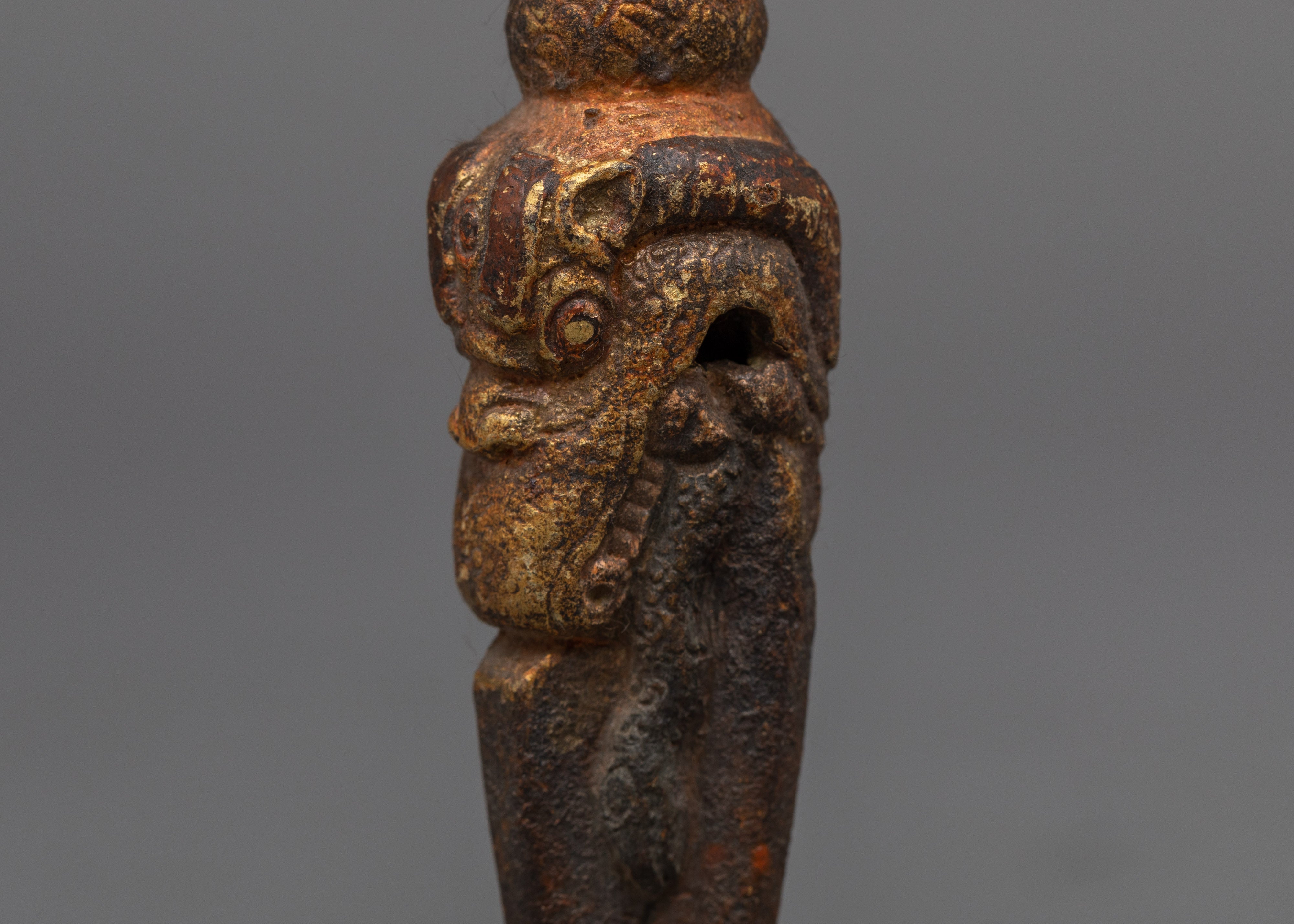 Handmade Copper Phurba Kila | Powerful Ritual Tool for Spiritual Practice