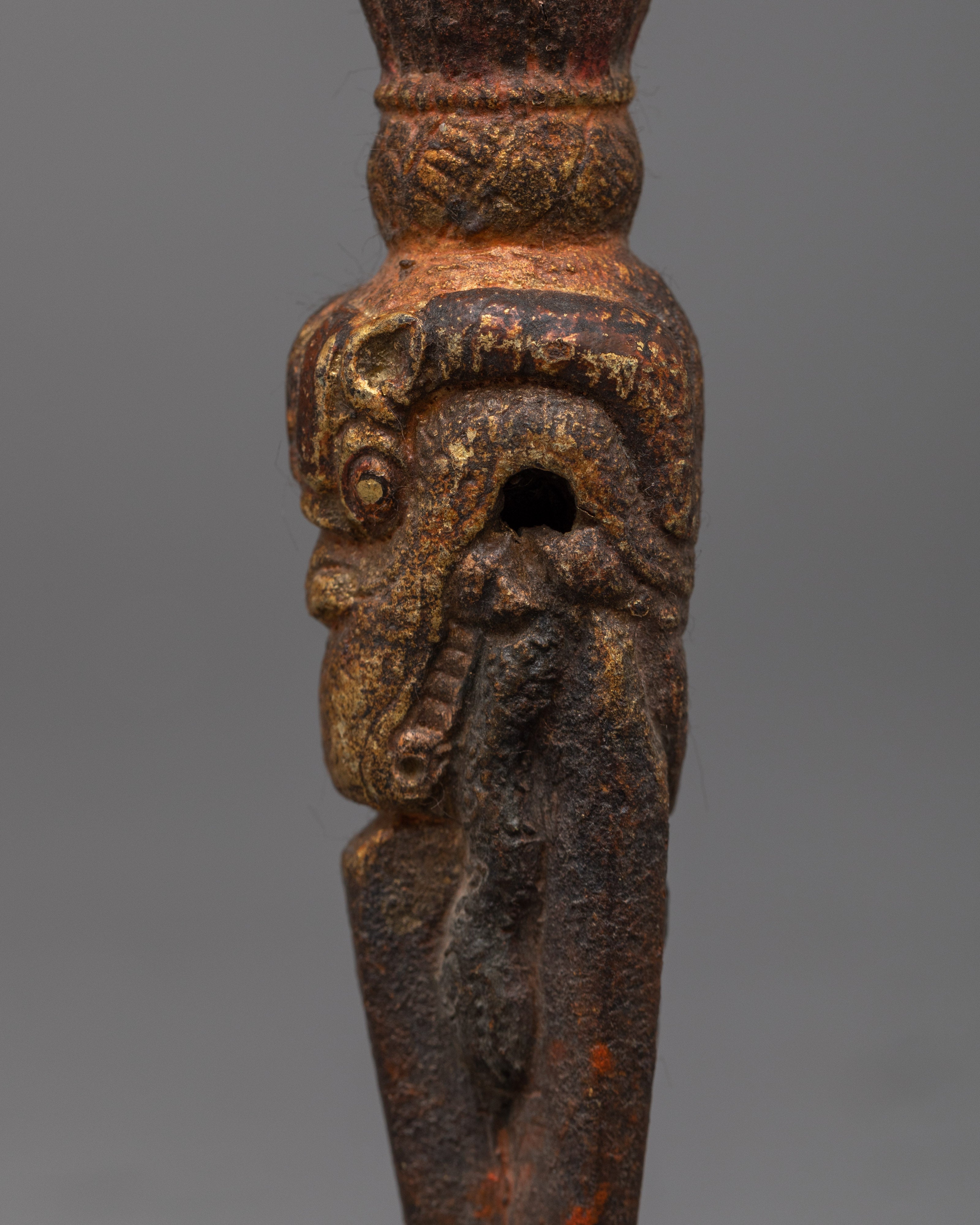 Handmade Copper Phurba Kila | Powerful Ritual Tool for Spiritual Practice