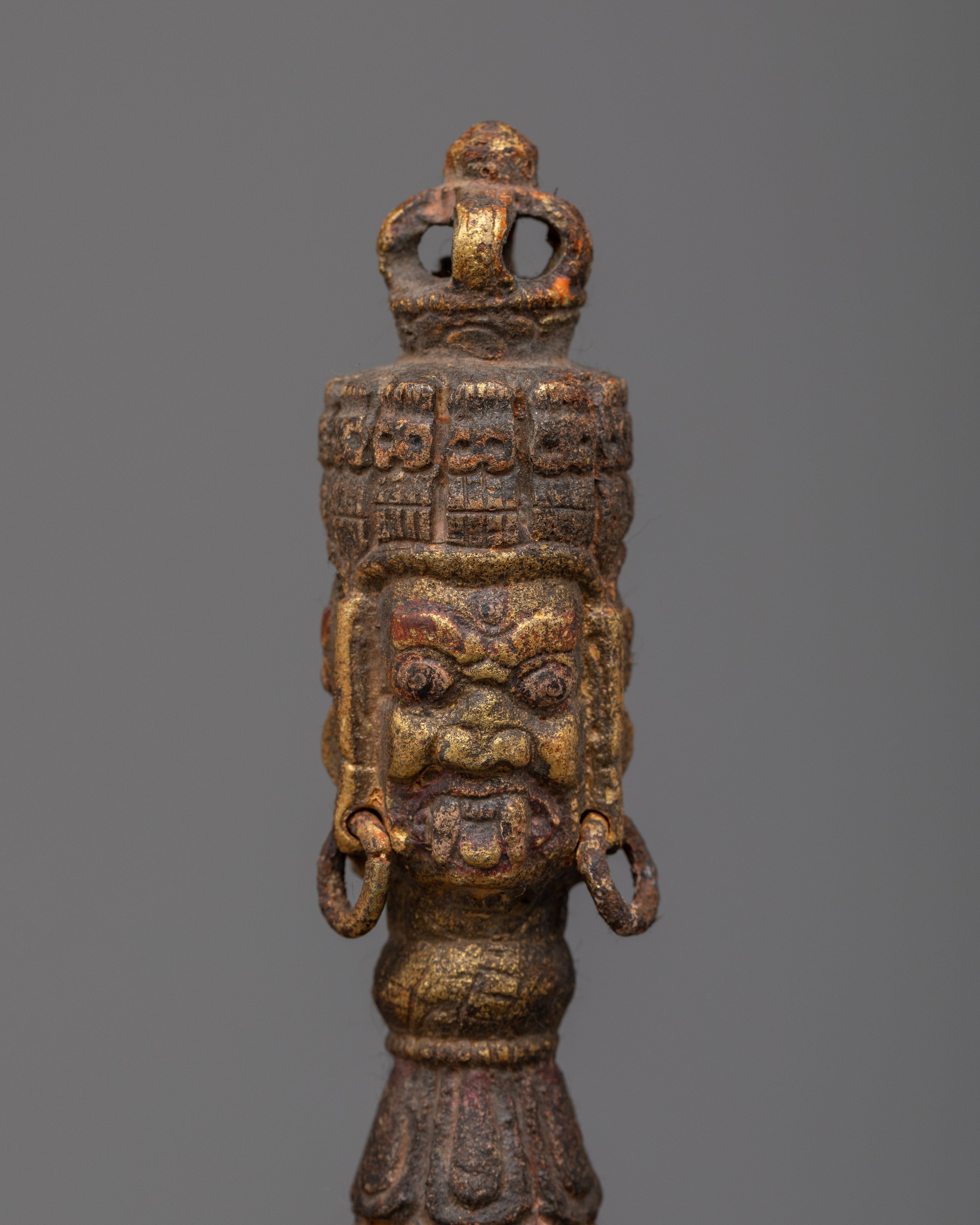 Handmade Copper Phurba Kila | Powerful Ritual Tool for Spiritual Practice