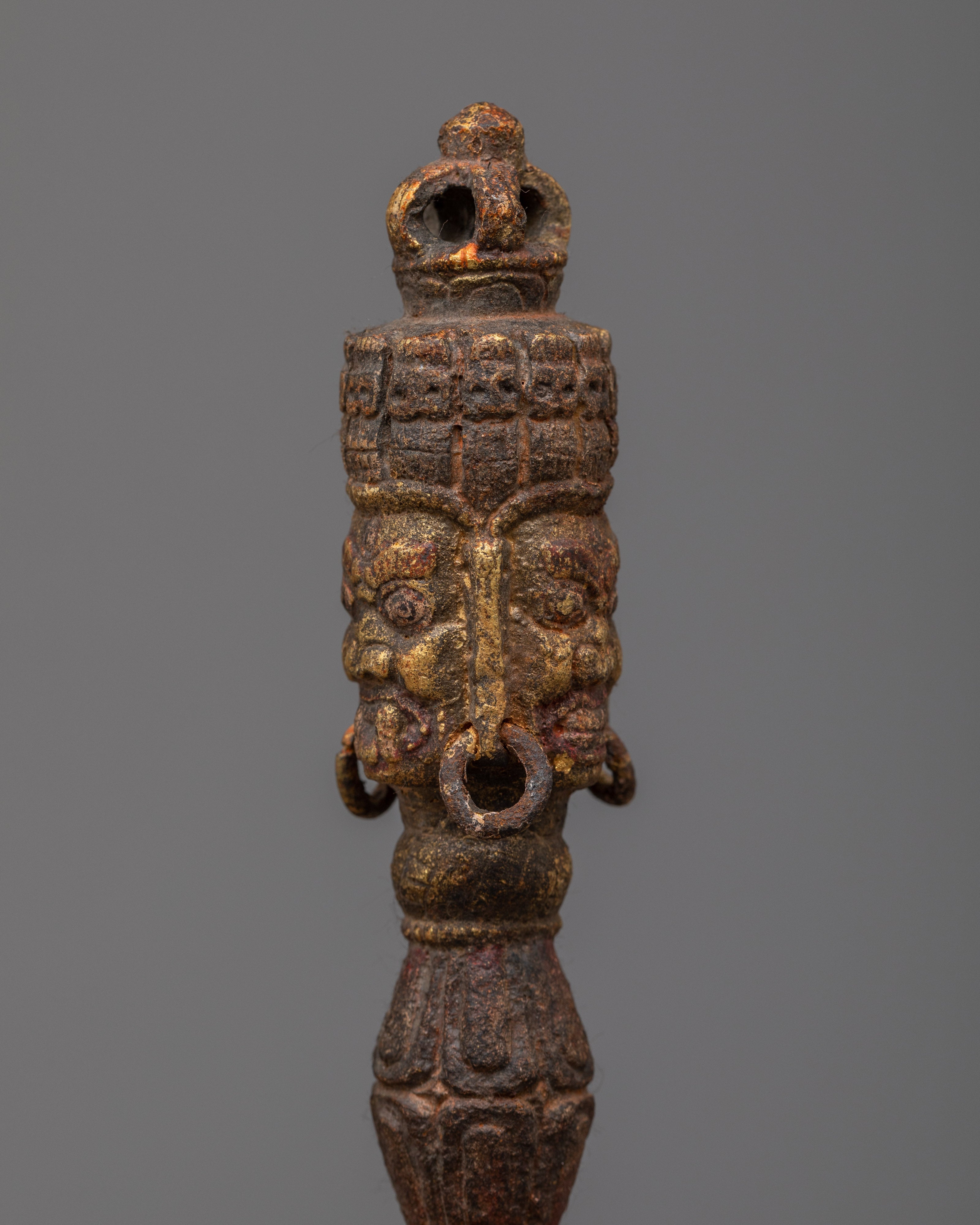 Handmade Copper Phurba Kila | Powerful Ritual Tool for Spiritual Practice
