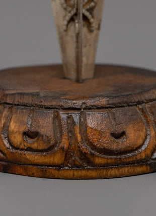 Phurba Stand with Phurba | Showcasing the Symbolism and Power of Ritual Implements