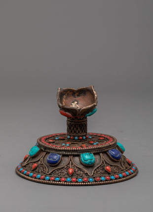 Bishwo Vajra Dorje With Stand | Buddhist Himalayan Art Work