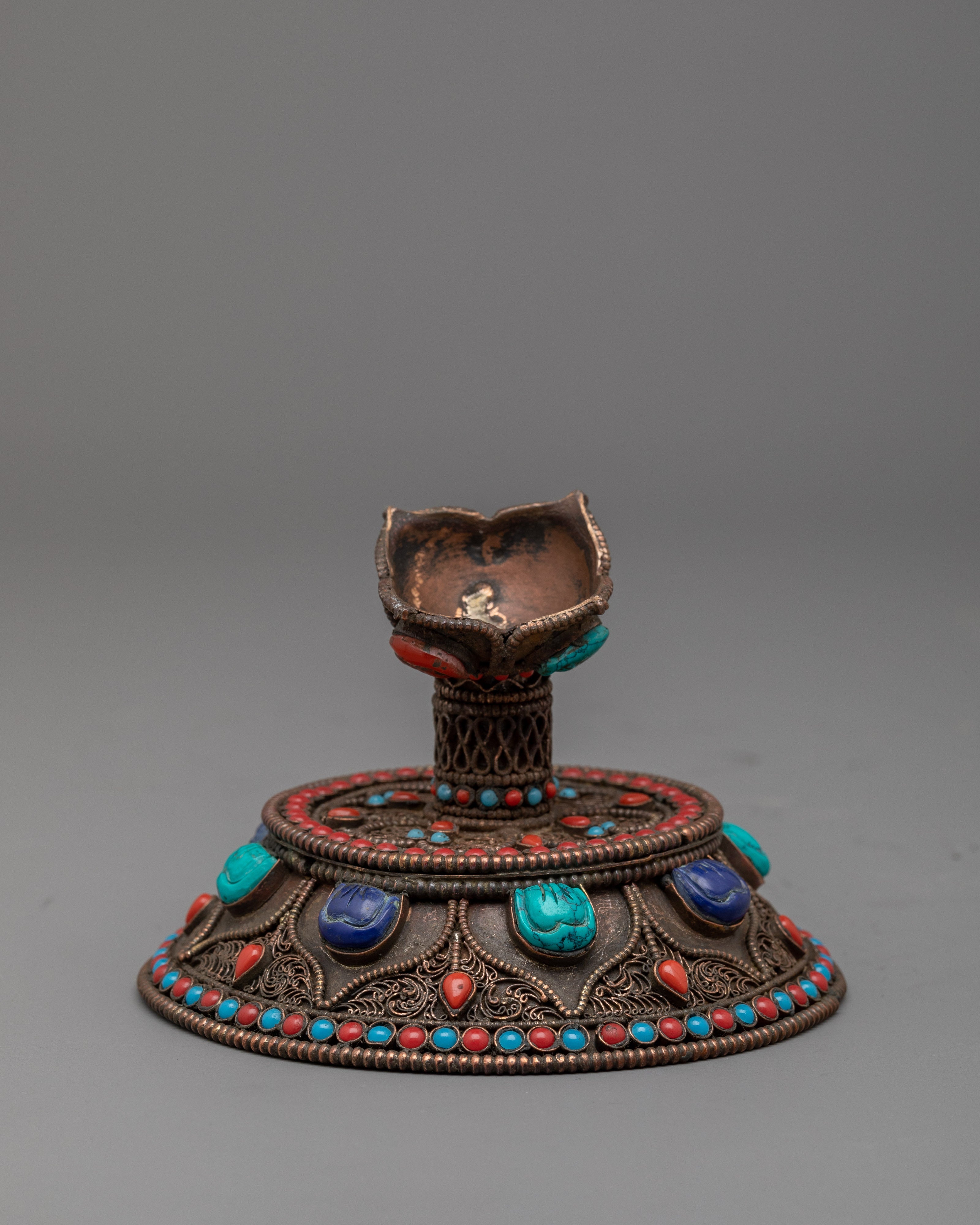 Bishwo Vajra Dorje With Stand | Buddhist Himalayan Art Work