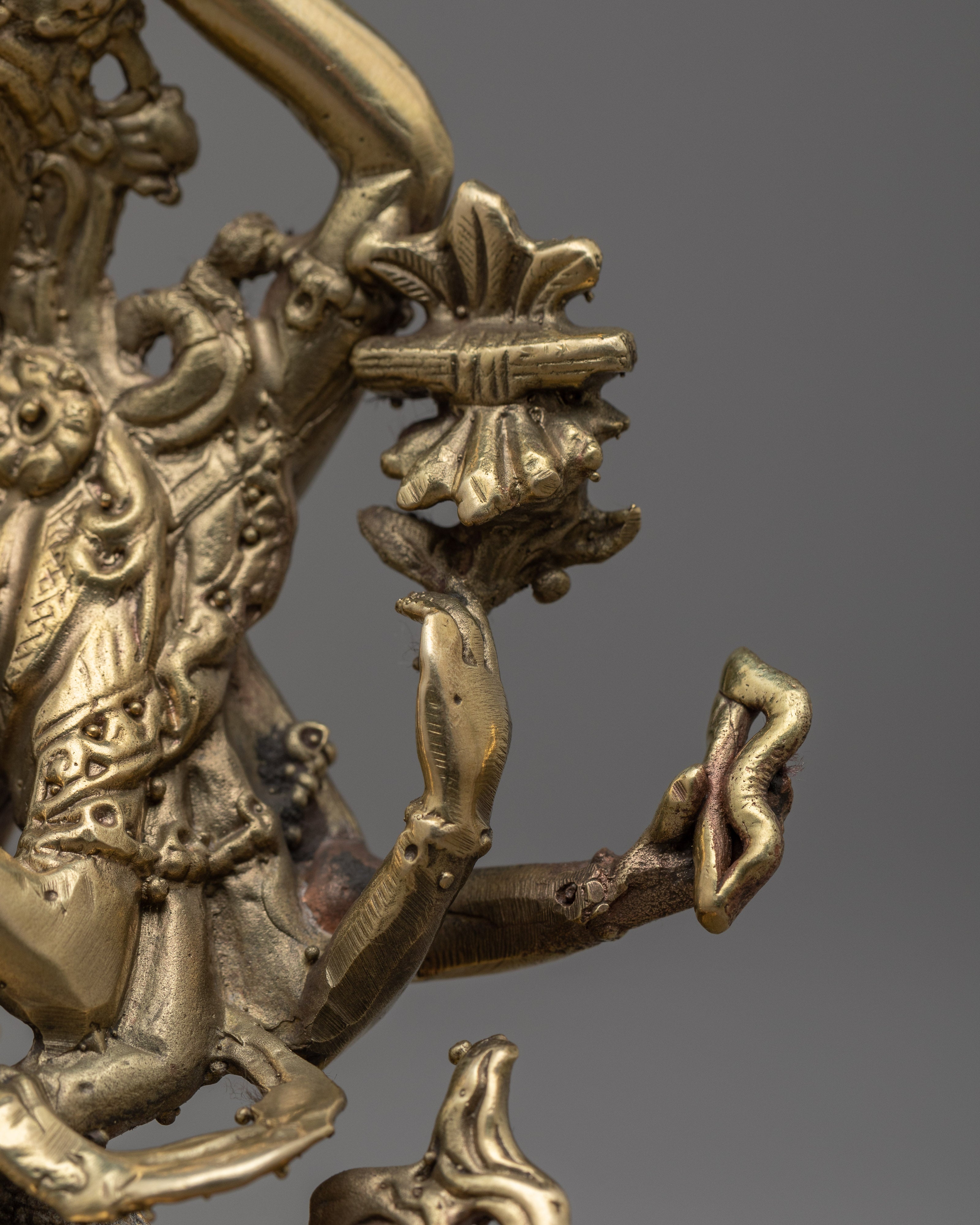 Cundi Bodhisattva Statue | Exquisite Copper Sculpture for Spiritual Enlightenment