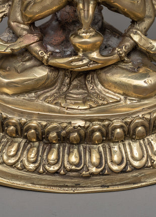 Cundi Bodhisattva Statue | Exquisite Copper Sculpture for Spiritual Enlightenment
