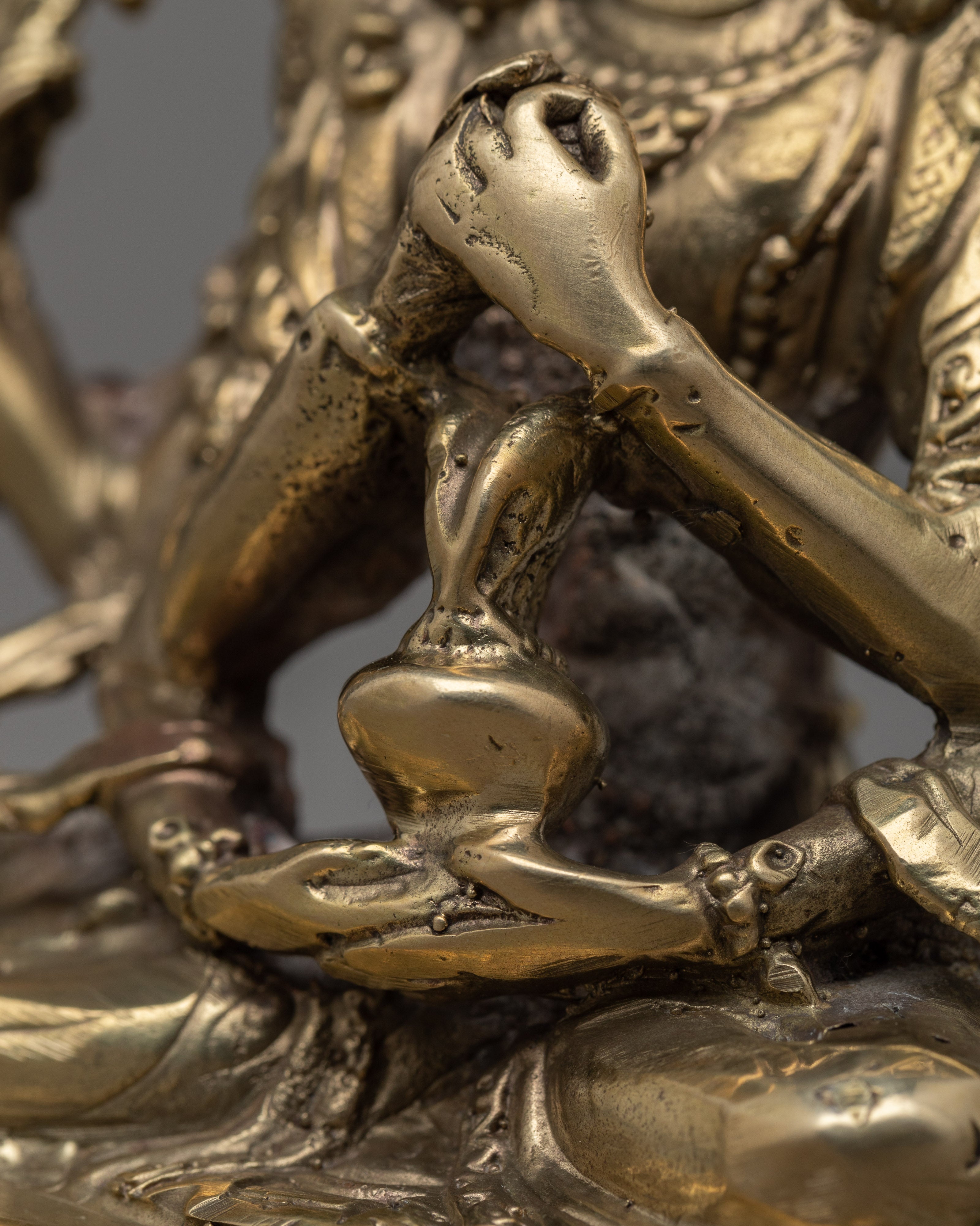Cundi Bodhisattva Statue | Exquisite Copper Sculpture for Spiritual Enlightenment
