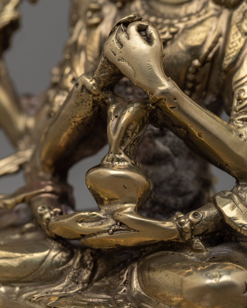 Cundi Bodhisattva Statue | Exquisite Copper Sculpture for Spiritual Enlightenment