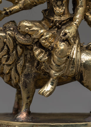 Maa Durga Statue | Exquisite Copper Sculpture for Devotees