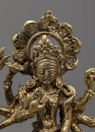 Maa Durga Statue | Exquisite Copper Sculpture for Devotees