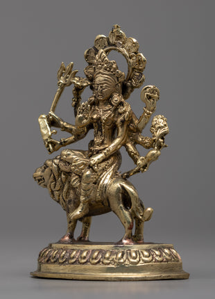 Maa Durga Statue | Exquisite Copper Sculpture for Devotees