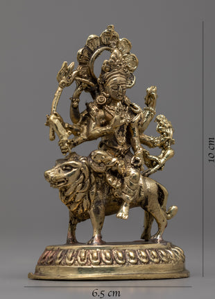 Maa Durga Statue | Exquisite Copper Sculpture for Devotees