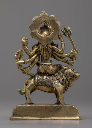 Maa Durga Statue | Exquisite Copper Sculpture for Devotees