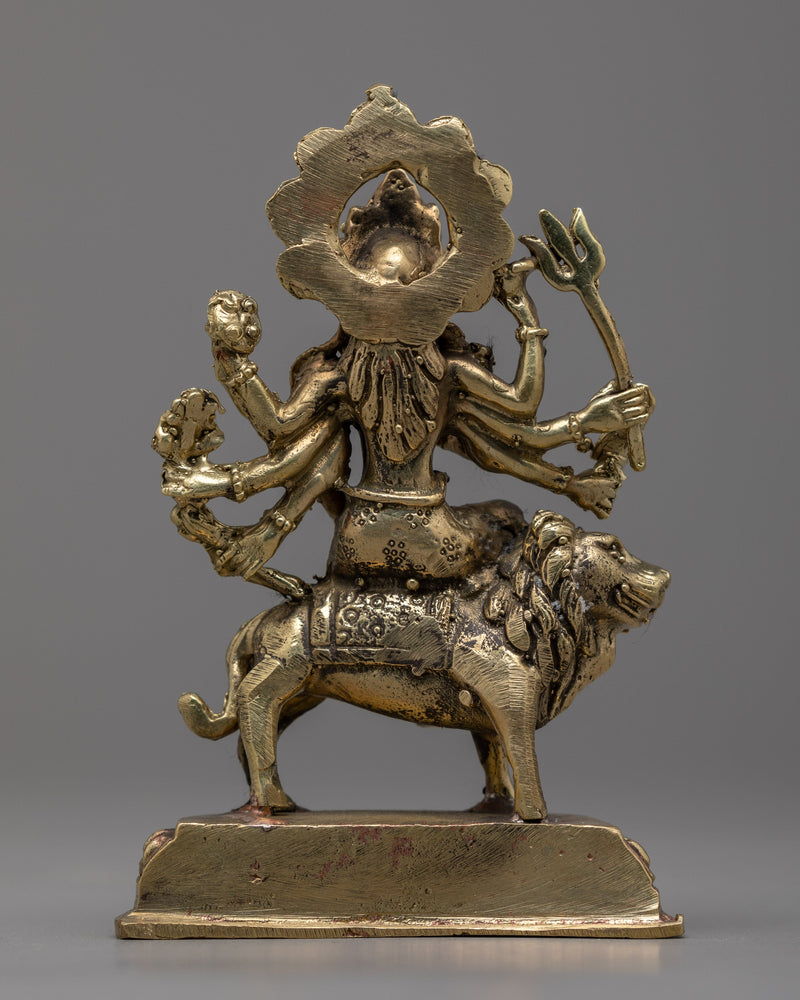 Maa Durga Statue | Exquisite Copper Sculpture for Devotees