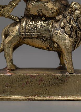 Maa Durga Statue | Exquisite Copper Sculpture for Devotees