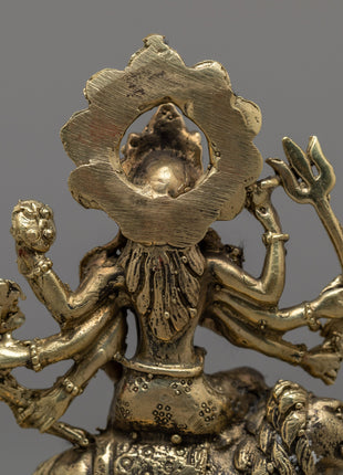 Maa Durga Statue | Exquisite Copper Sculpture for Devotees