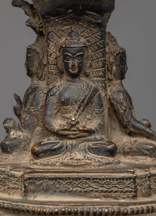 Exquisite Handmade Brass Stupa | Enhance Your Spiritual Space with this Sacred Symbol of Enlightenment