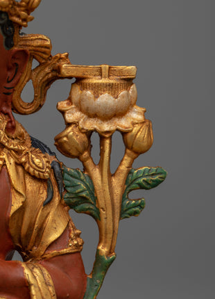 Manjushri Buddha Statue | Elegant Home Decor and Spiritual Gift"