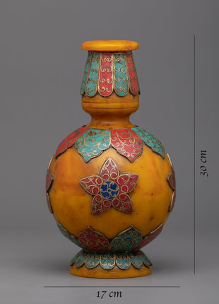 Handmade Large Flower Vase | Elegant Decorative Piece for Home or Office