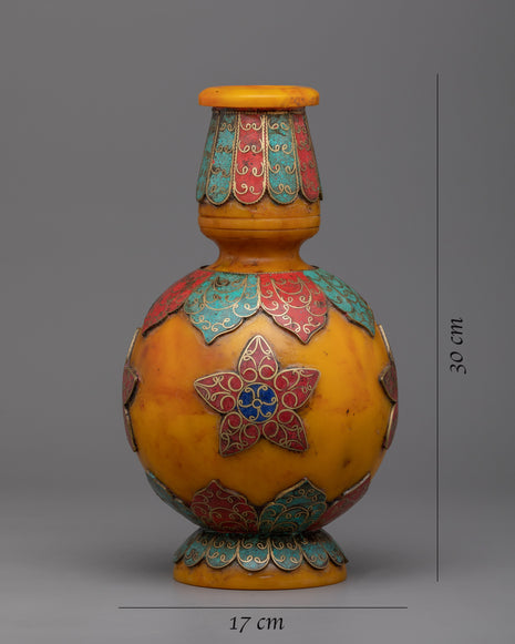 Handmade Large Flower Vase | Elegant Decorative Piece for Home or Office