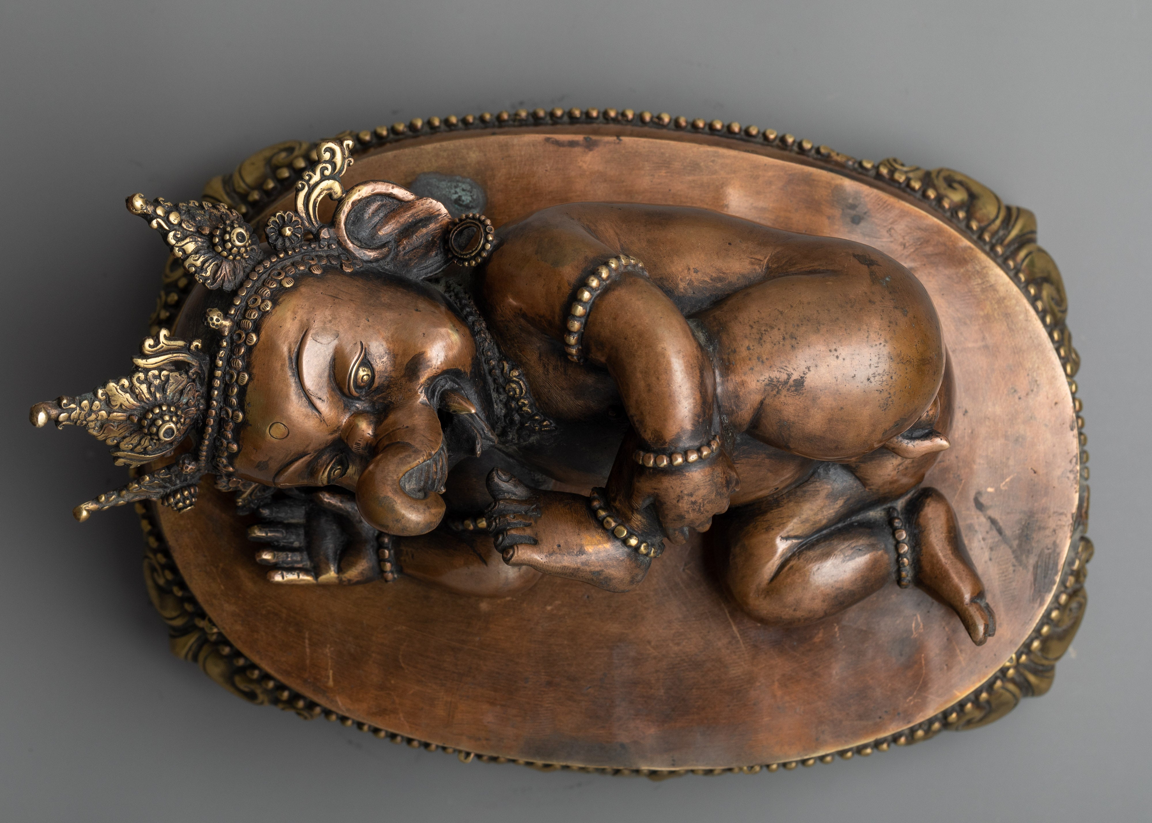 Handcrafted Brass Ganesha God Statue | Bring the Blessings of the Statue into Your Home