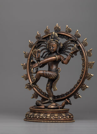 Handcrafted Brass Nataraja Statue | Exquisite Nataria Sculpture for Home Decor