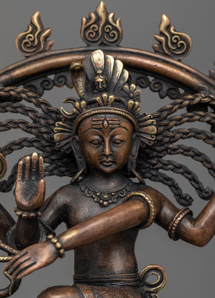 Handcrafted Brass Nataraja Statue | Exquisite Nataria Sculpture for Home Decor