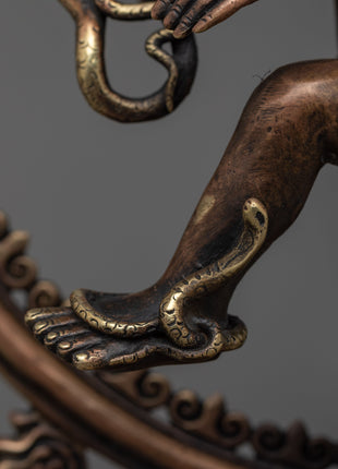 Handcrafted Brass Nataraja Statue | Exquisite Nataria Sculpture for Home Decor