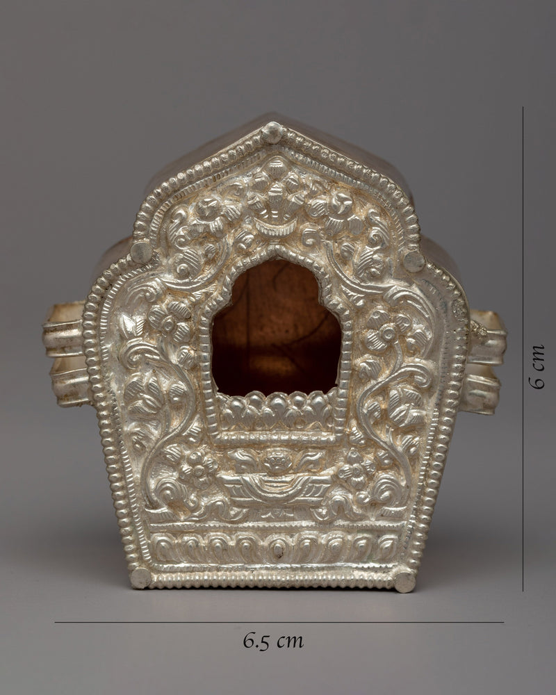 Ghau Prayer Box Pendant | Exquisite Copper Body Design