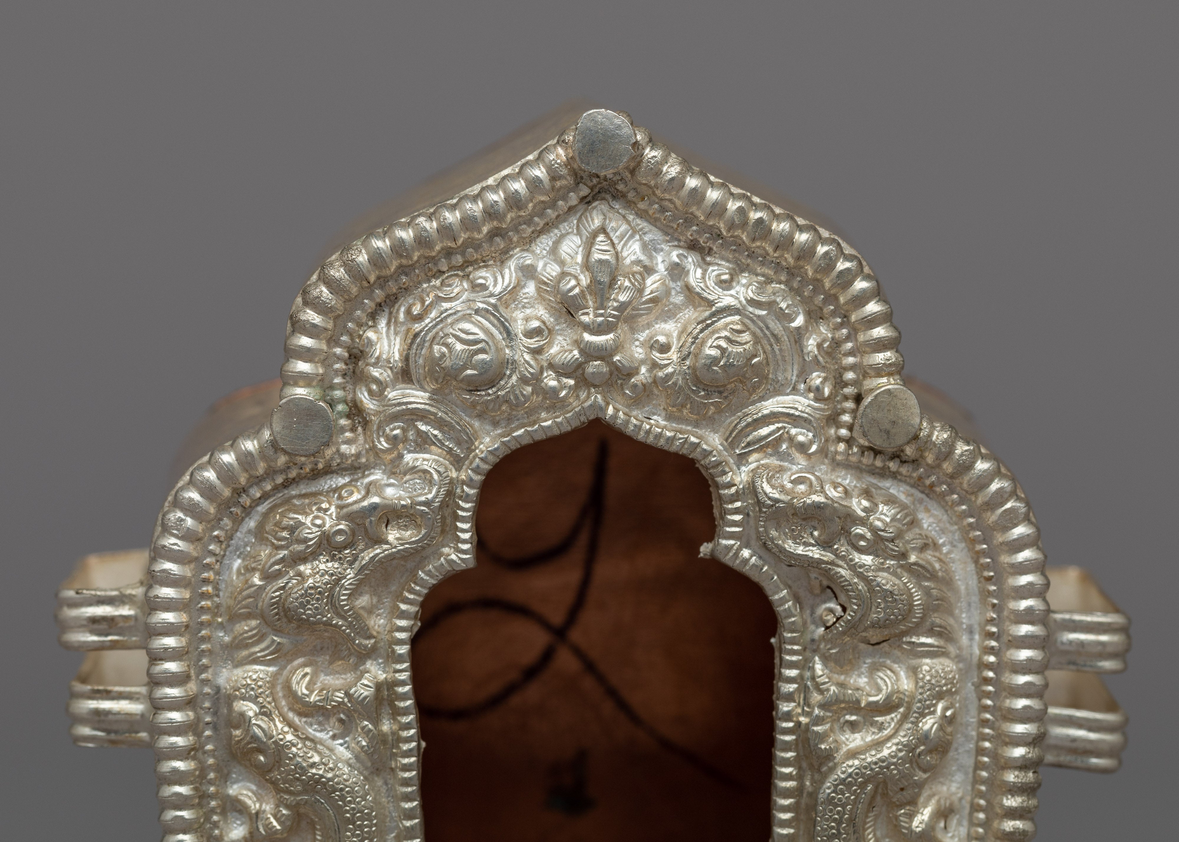 Tibetan Ghau Amulet | Handcrafted Silver Body