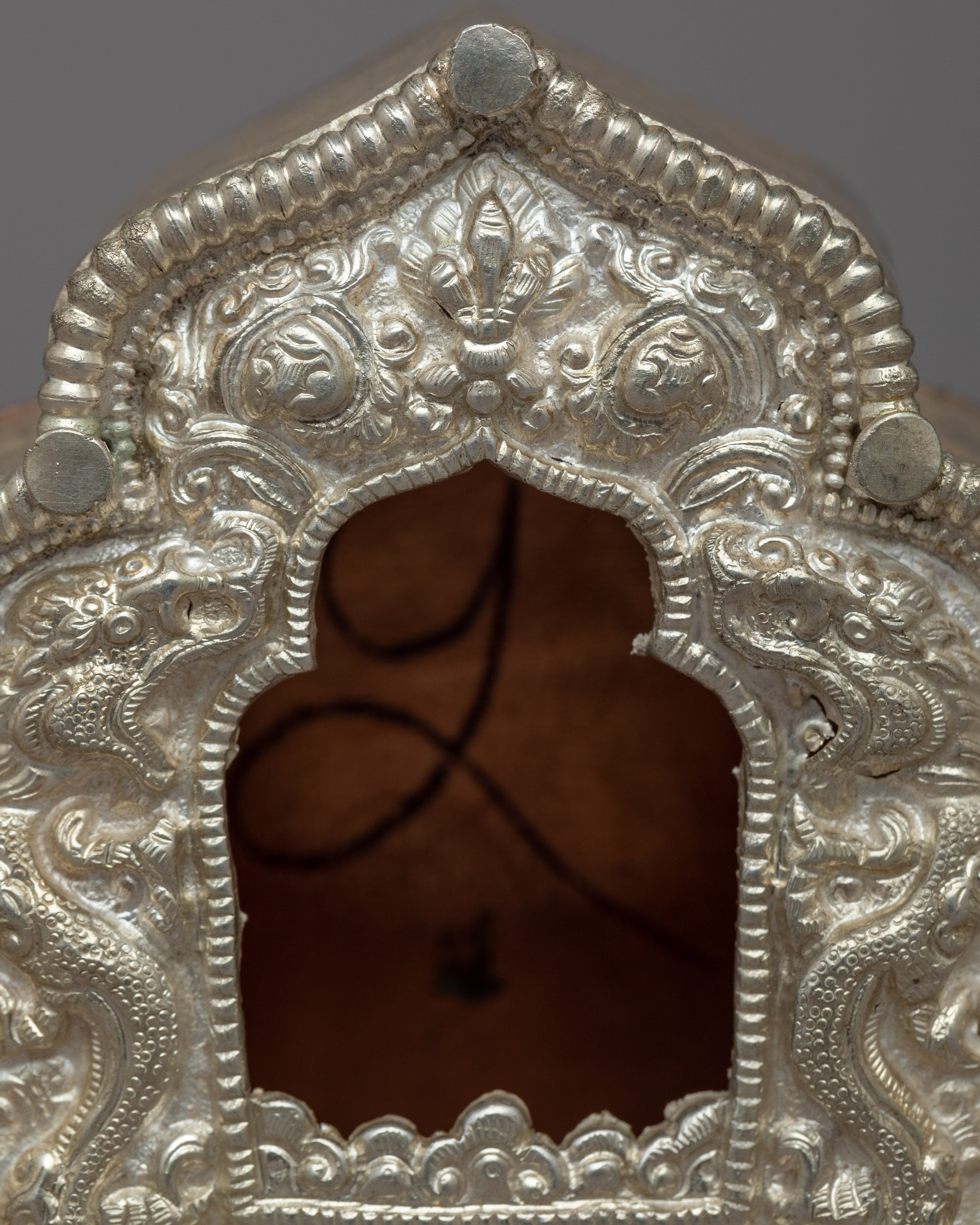 Tibetan Ghau Amulet | Handcrafted Silver Body