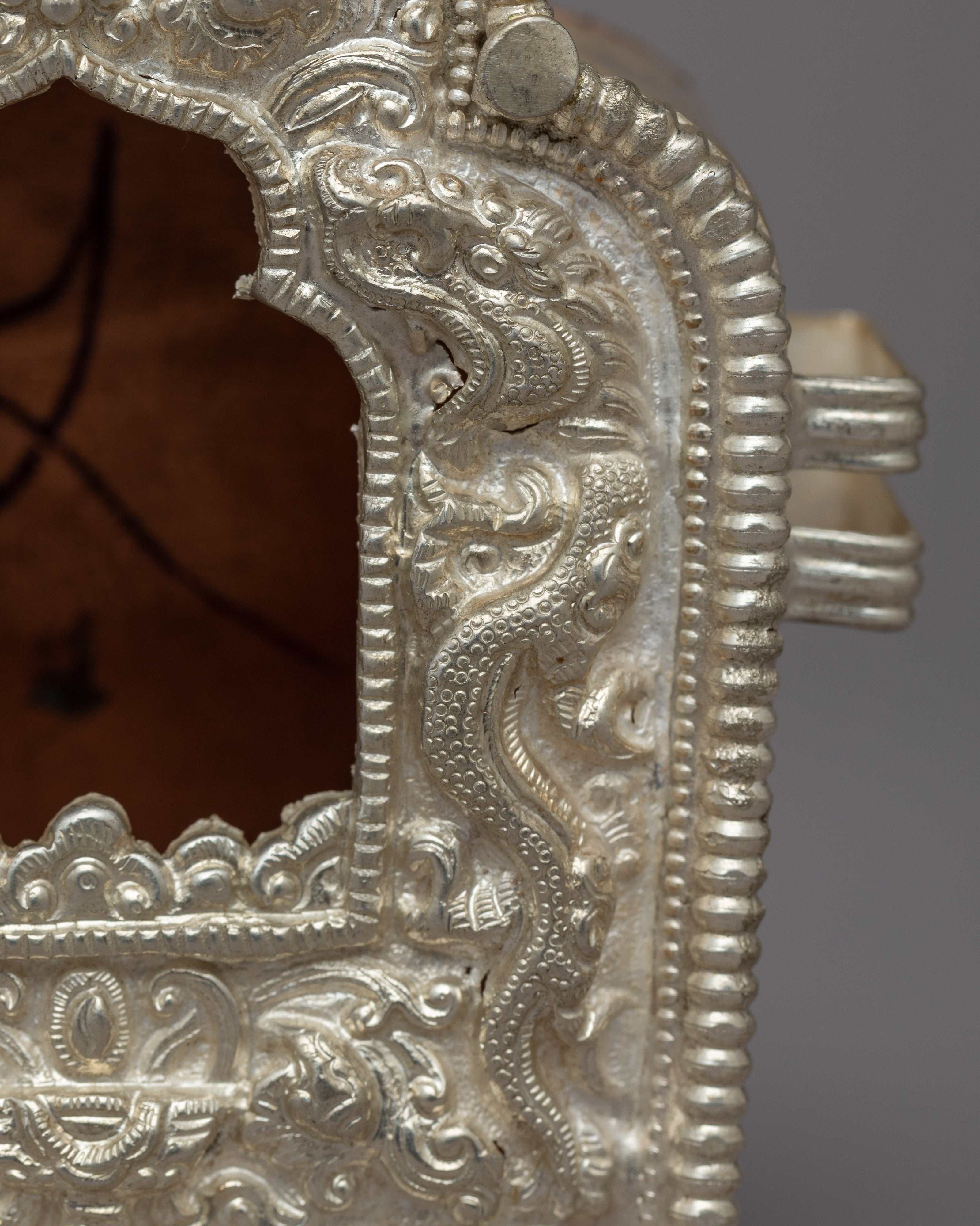 Tibetan Ghau Amulet | Handcrafted Silver Body