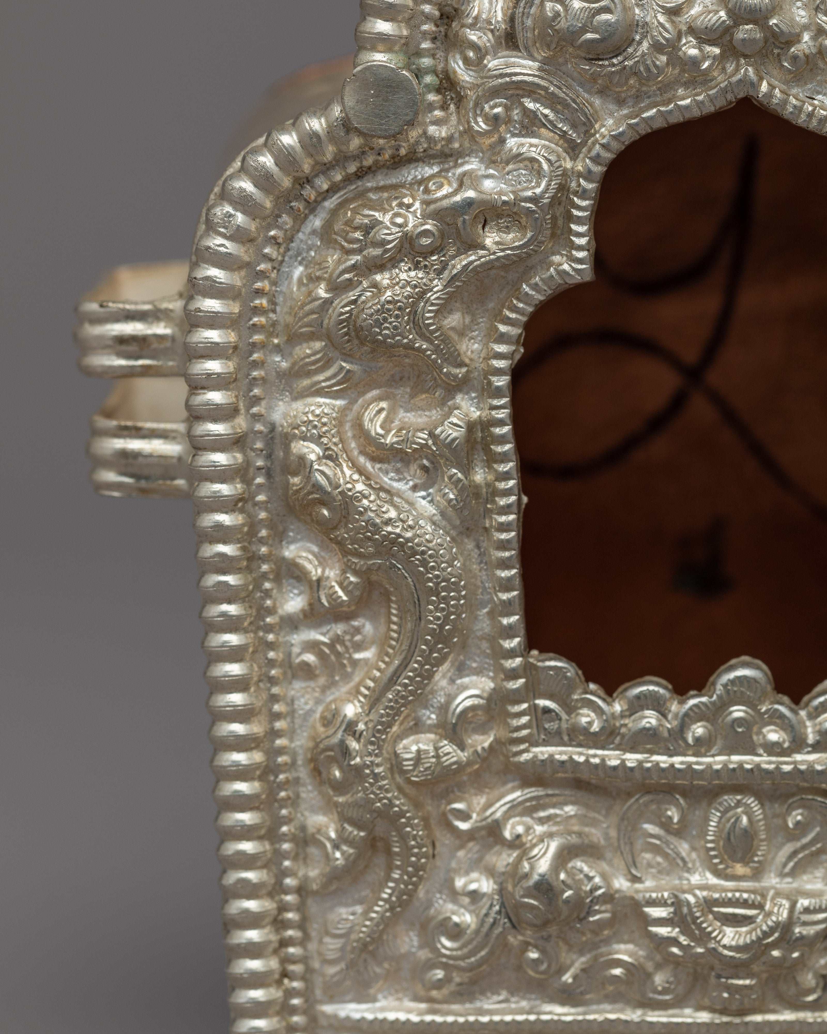 Tibetan Ghau Amulet | Handcrafted Silver Body