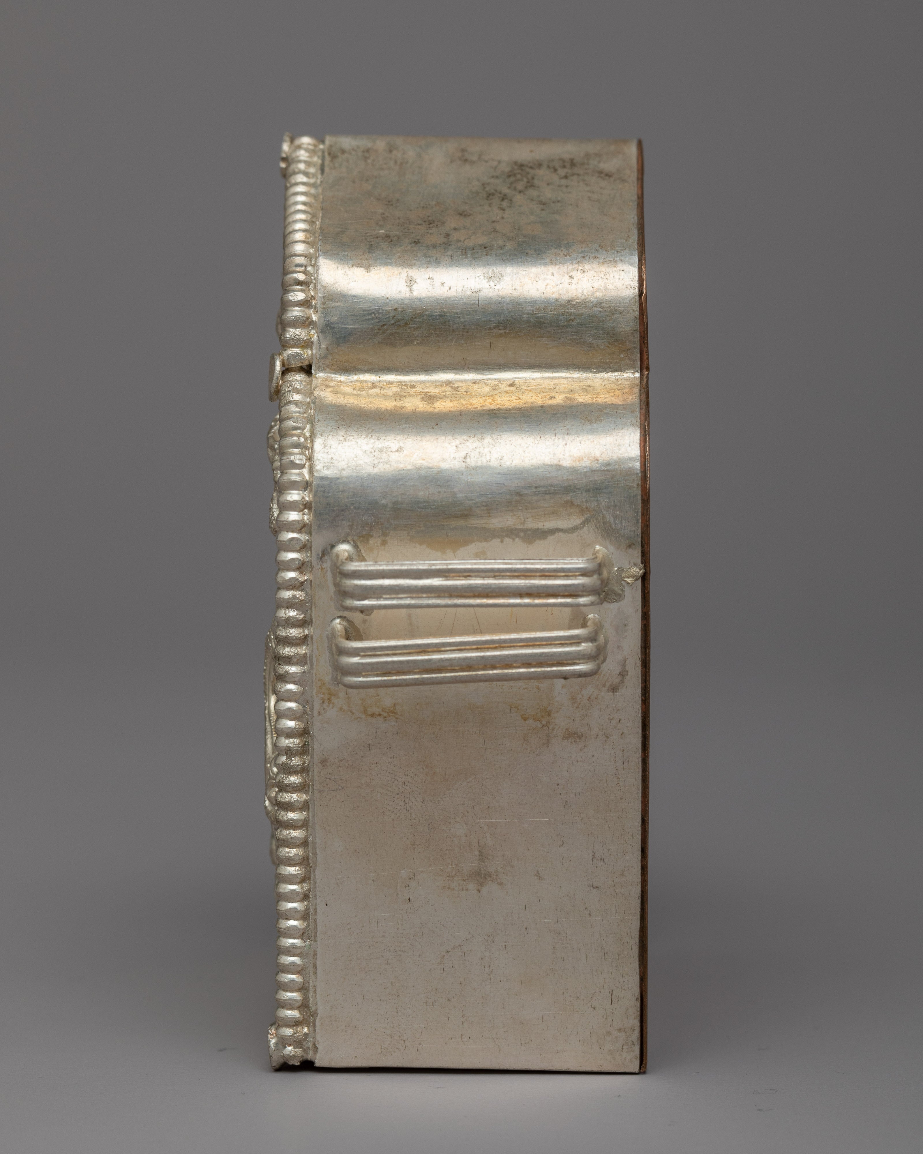 Tibetan Ghau Amulet | Handcrafted Silver Body