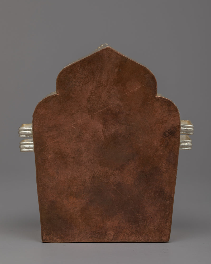 Tibetan Ghau Amulet | Handcrafted Silver Body