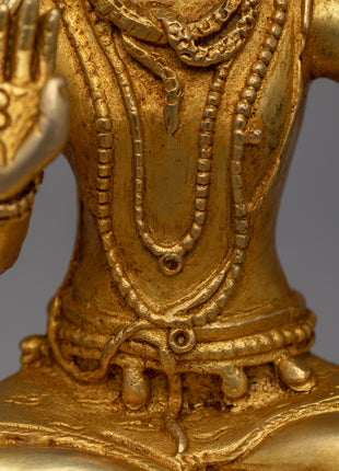 Adiyogi Shiva Statue | 24K Gold Plated Divine Sculpture for Spiritual Decor